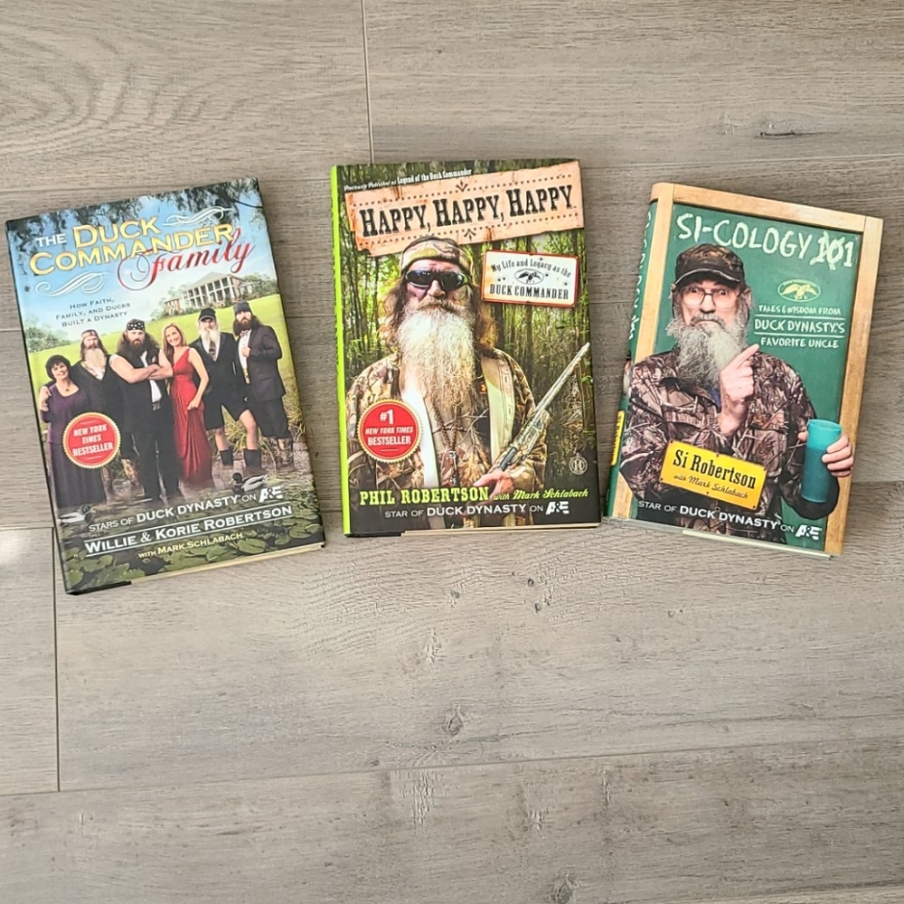 New 3 duck dynasty books